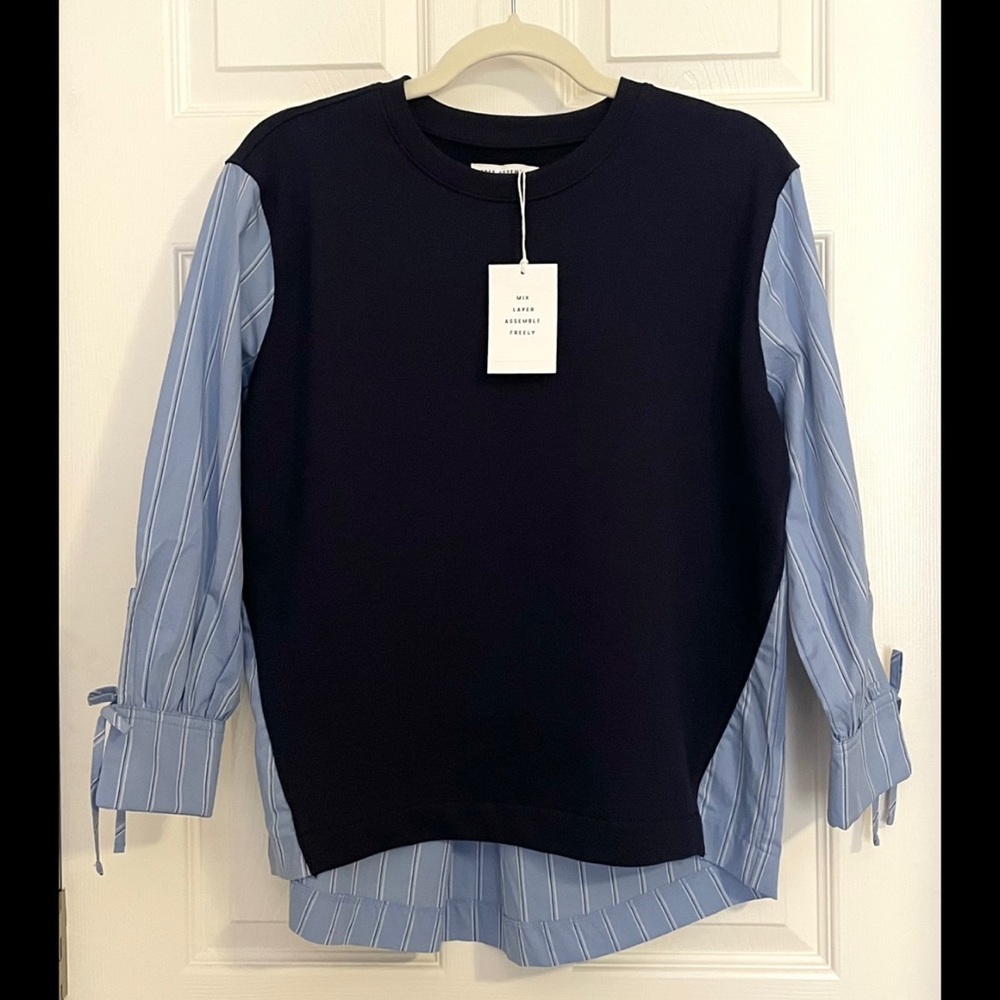 NWT Terry Blouse